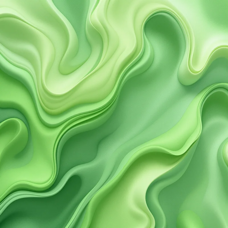 Gentle organic green abstract background