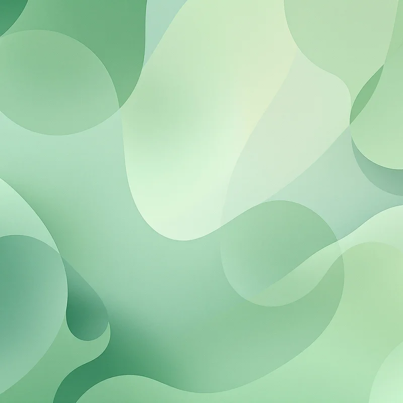 Mystic soft green abstract background