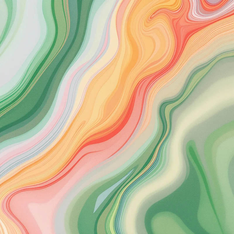 Soft minimal green abstract background