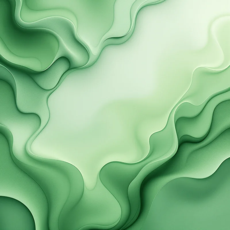 Studio minimal green abstract background