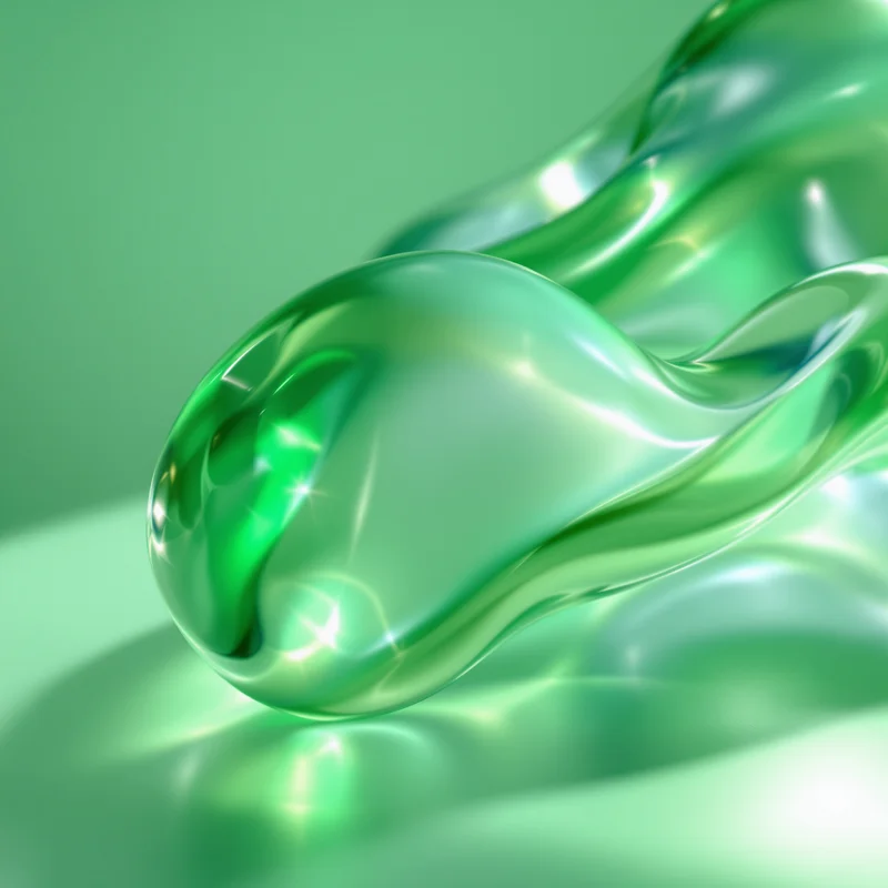 Hydro Prism Green Background