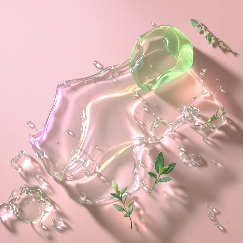 Phyto Gel Green Background