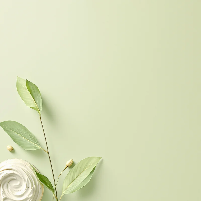 Pistachio Cream Green Background