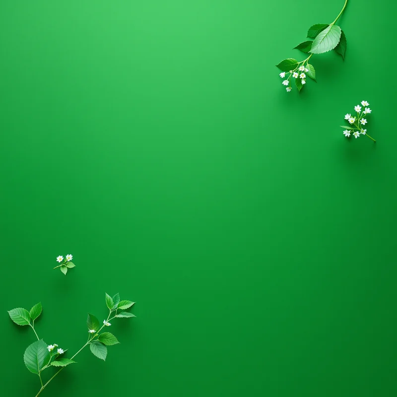 Pure spectrum green background