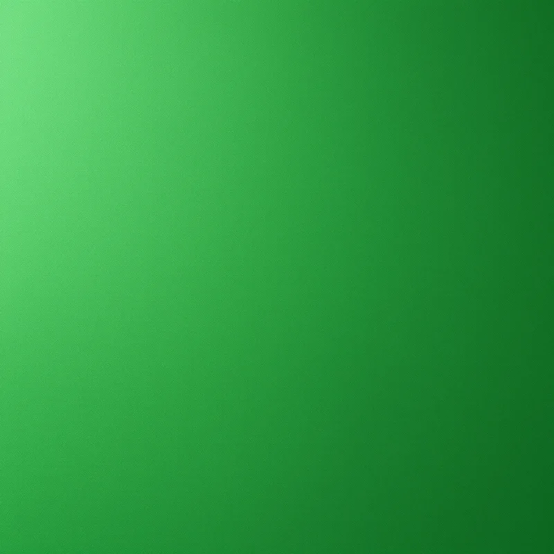 Reference fidelity green background
