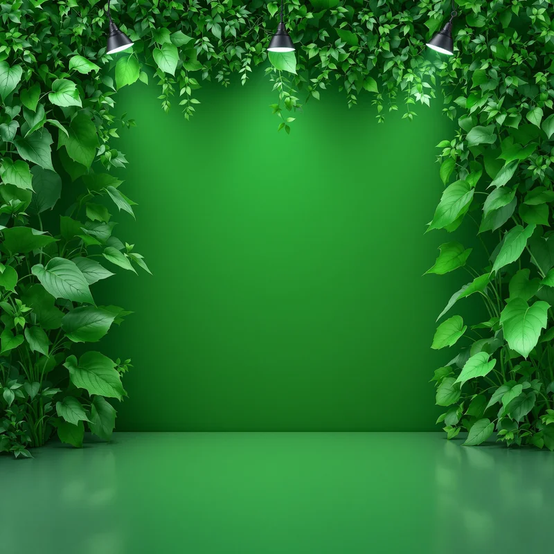 Reference matte green background