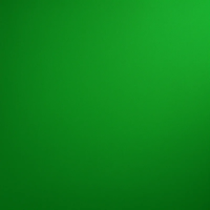 Reference response green background