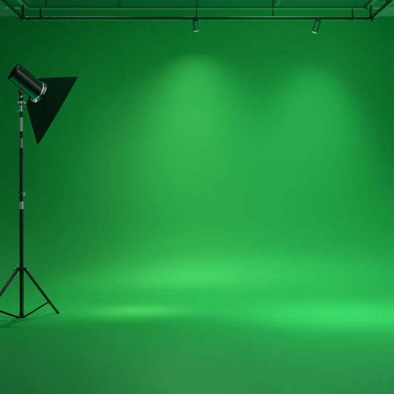 Uniform stability green background