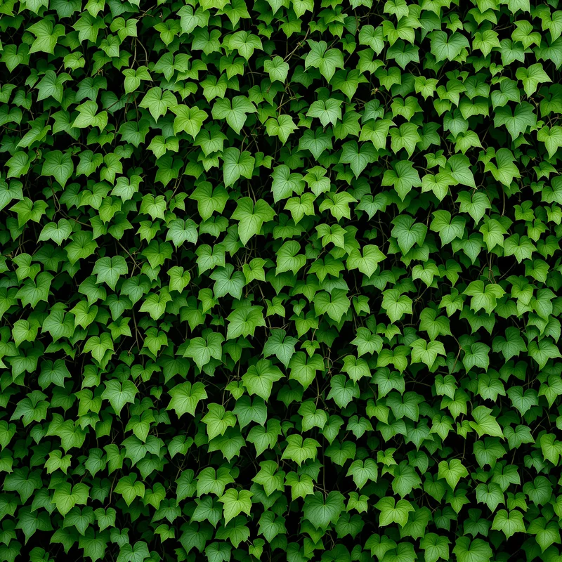 Vine Trellis Green Background