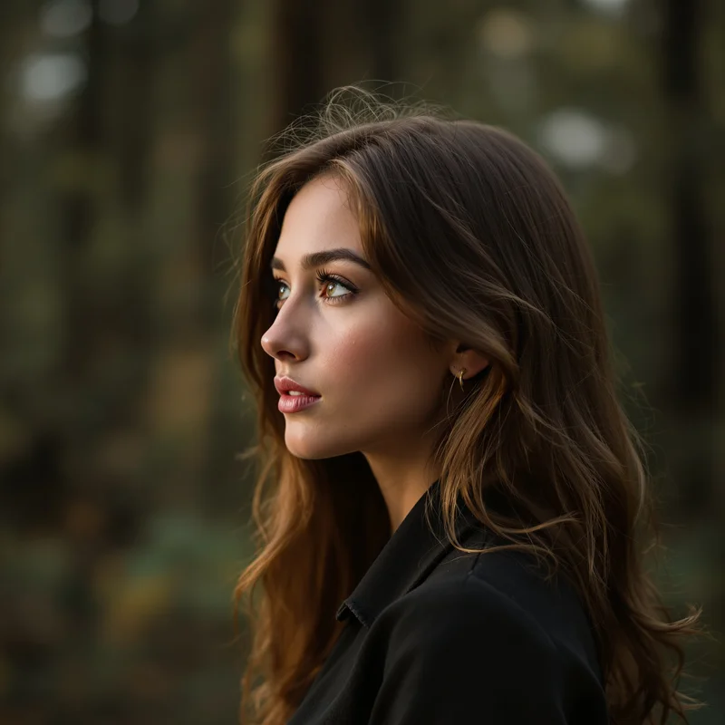 Green avatar profile image with calm tone and recognition