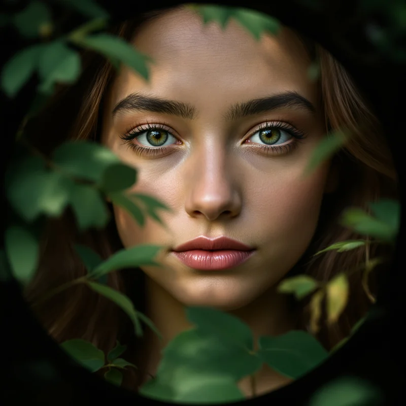 Green avatar profile image with calm tone and recognition