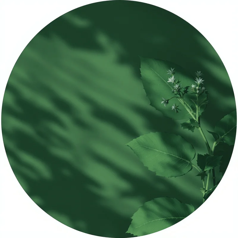 Green PFP avatar with natural identity and strong clarity