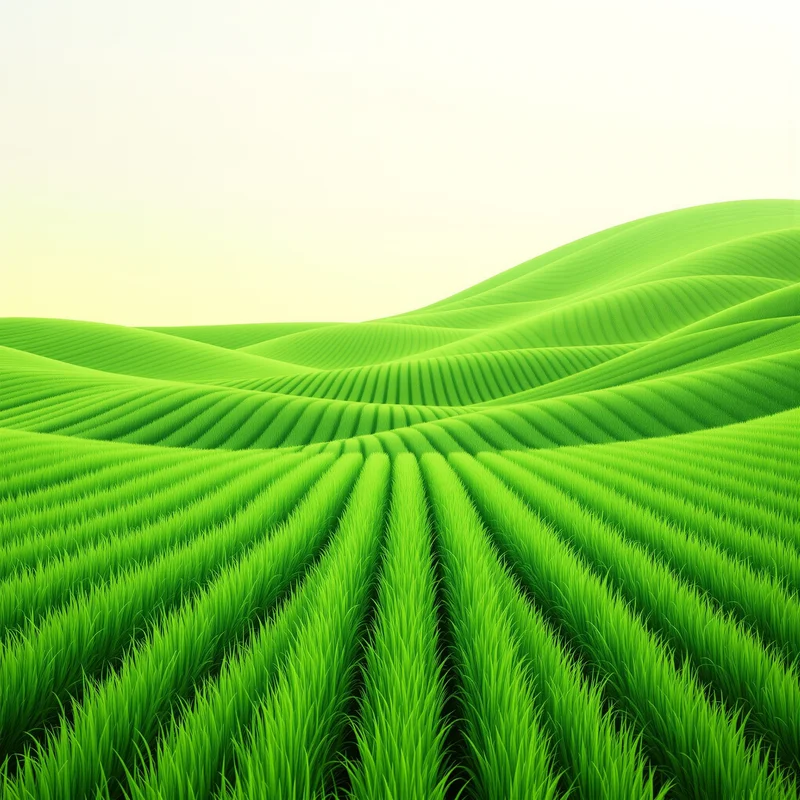 Citron Furrows Green Yellow Background