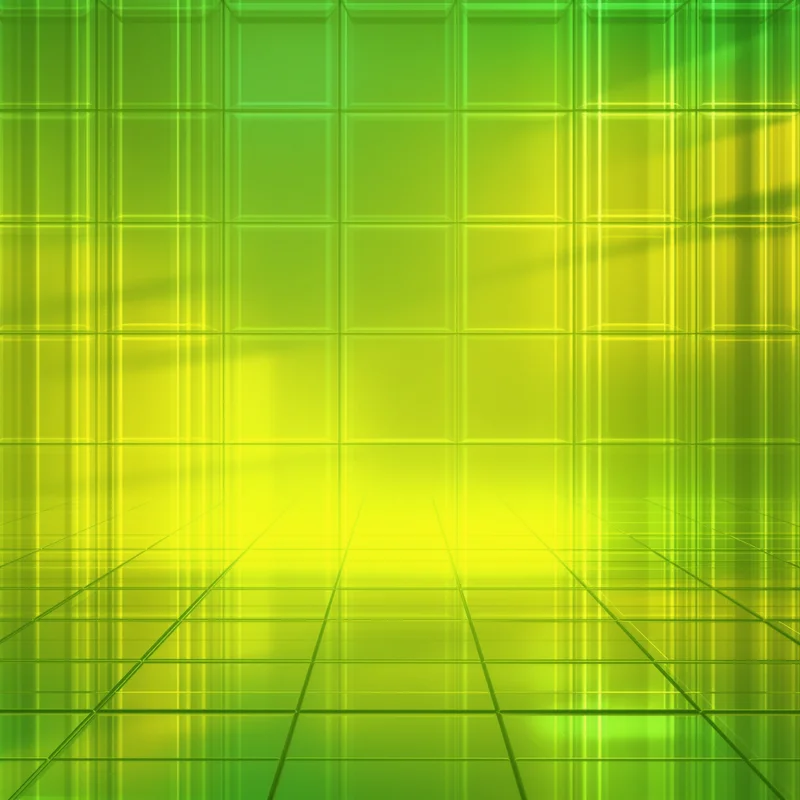 Citron Prism Tile Green Yellow Background