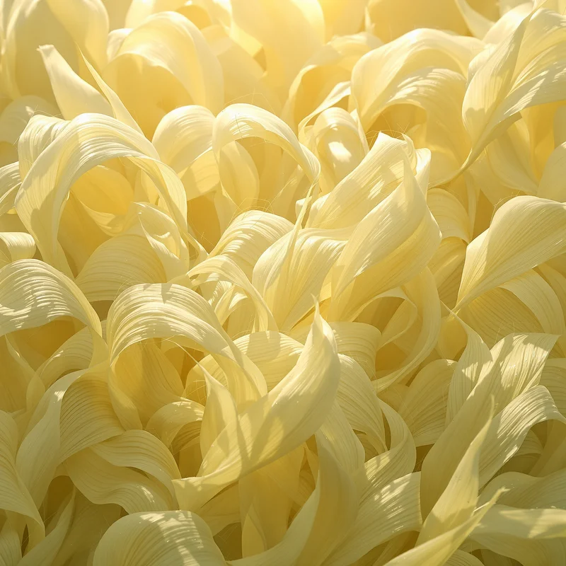 Corn Silk Glow Green Yellow Background