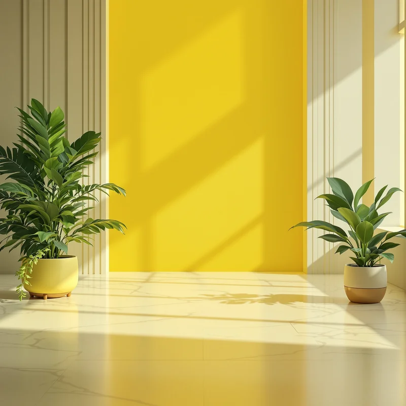 Eternal fresh green yellow background