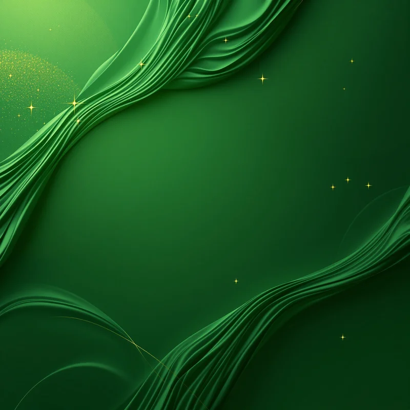 Eternal green yellow background
