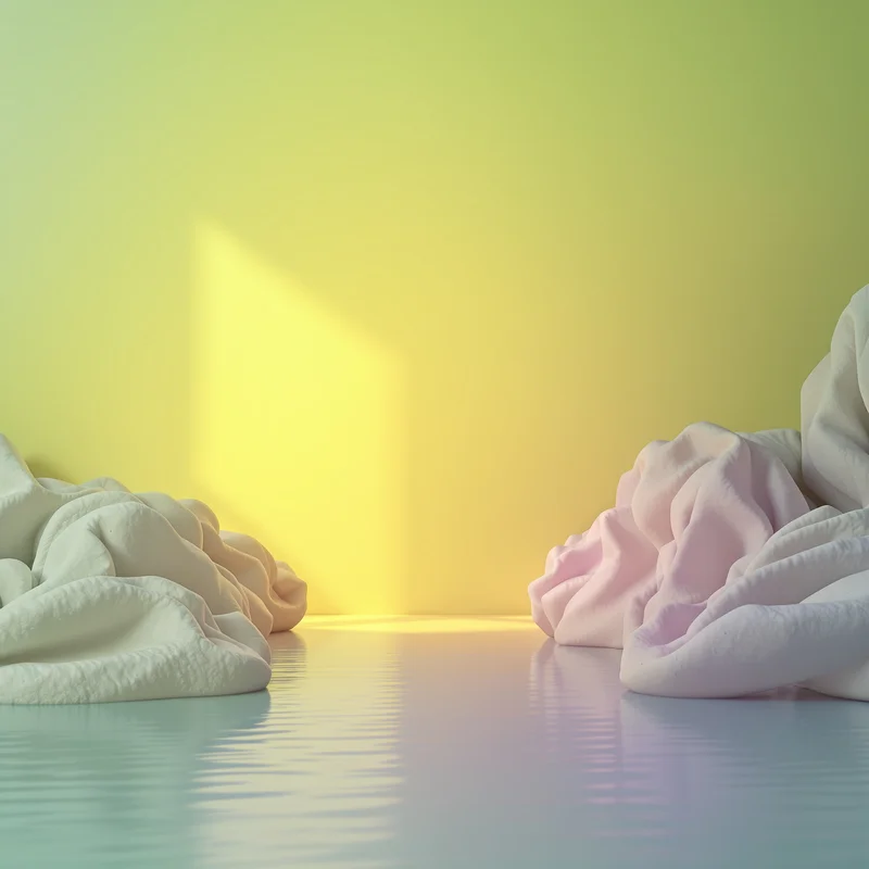 Gentle calm green yellow background