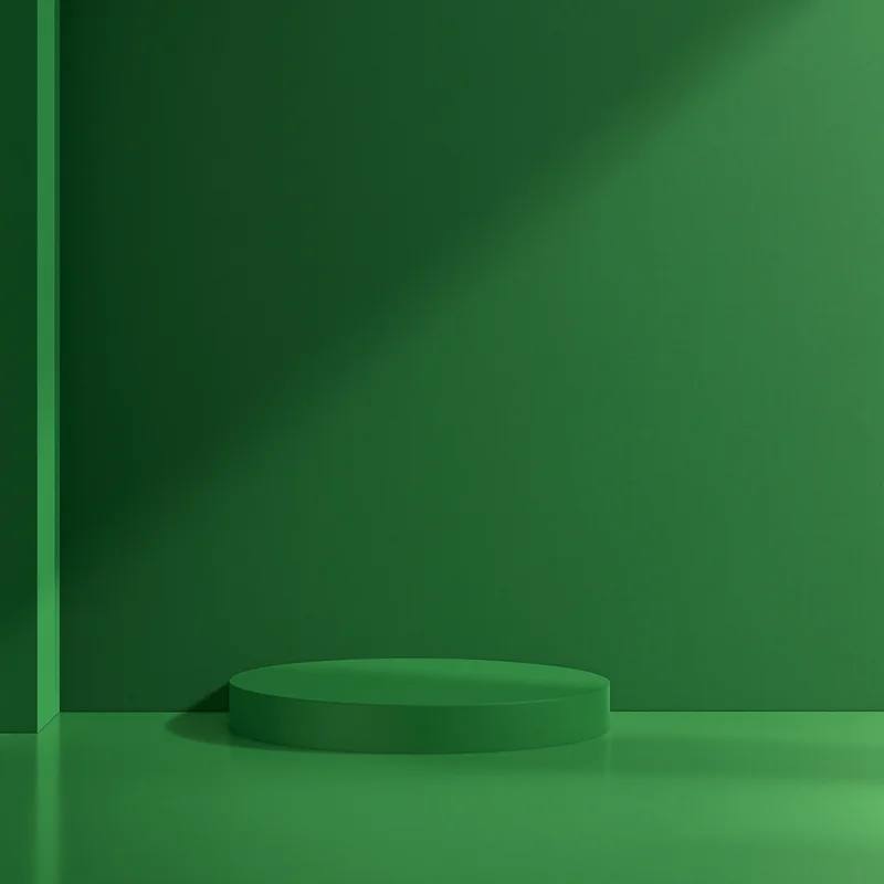Luxury matte green yellow background
