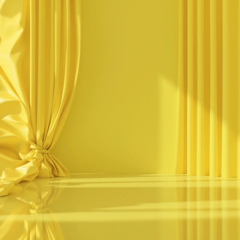 Signature calm green yellow background