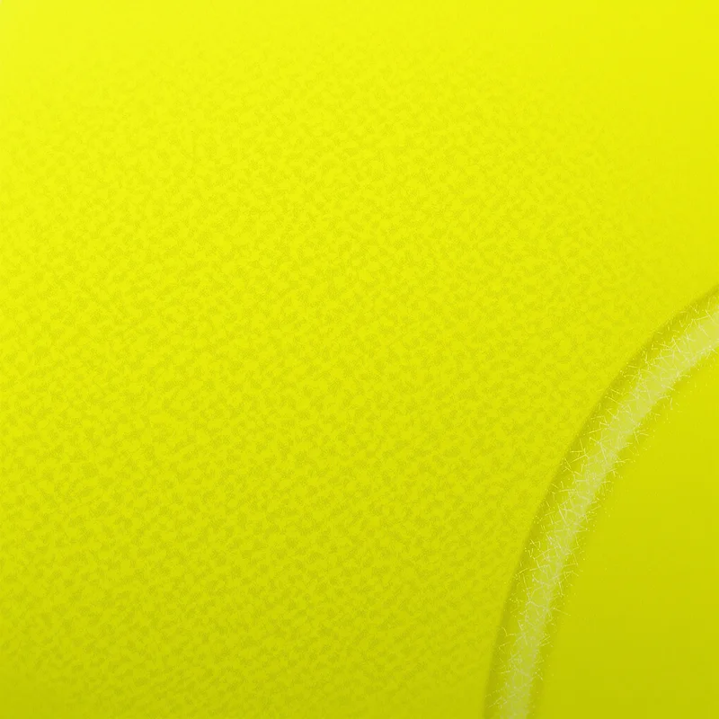Tennis Fuzz Green Yellow Background