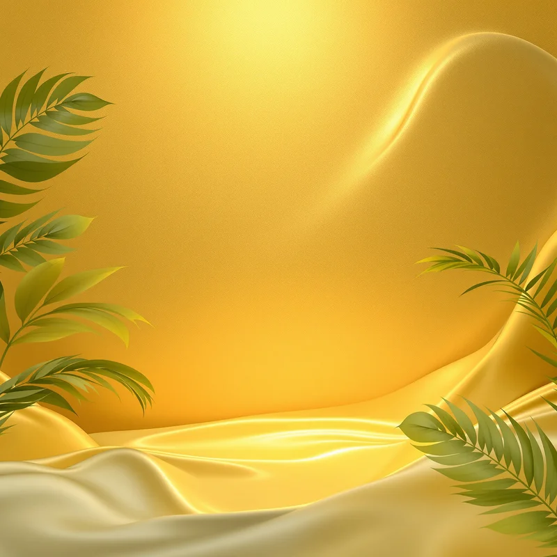 Warm golden green yellow background