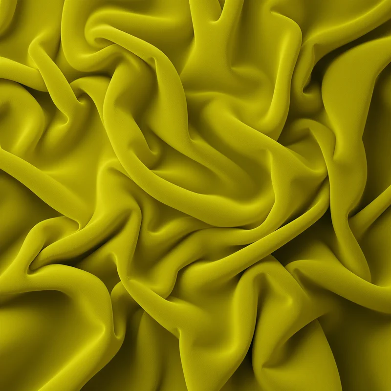 Wasabi Velvet Green Yellow Background