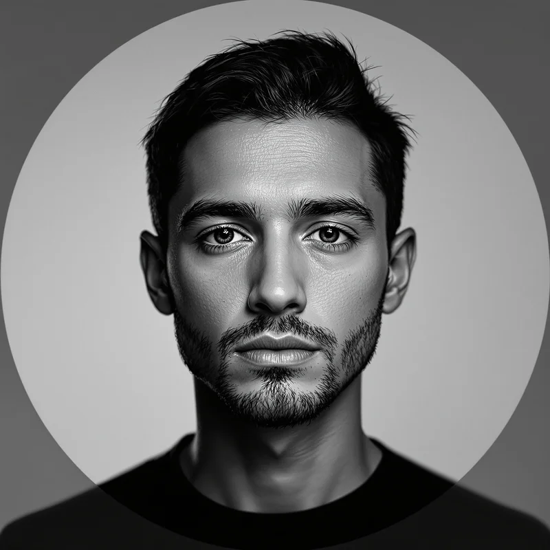 Grey profile image optimized for clarity and visibility