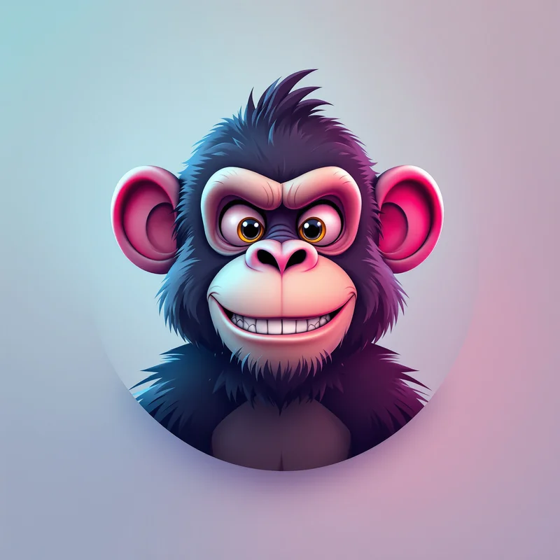 Gorilla Tag PFP icon with playful design and visibility