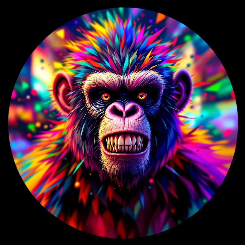Gorilla Tag PFP icon with playful design and visibility
