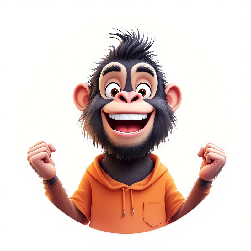 Gorilla Tag PFP icon with playful design and visibility