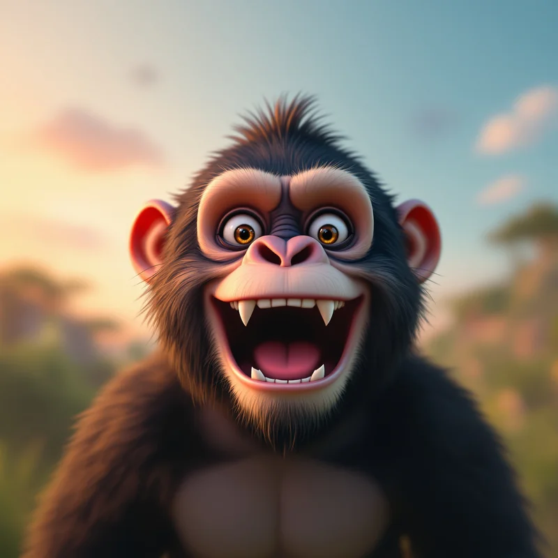 Gorilla Tag PFP icon with playful design and visibility