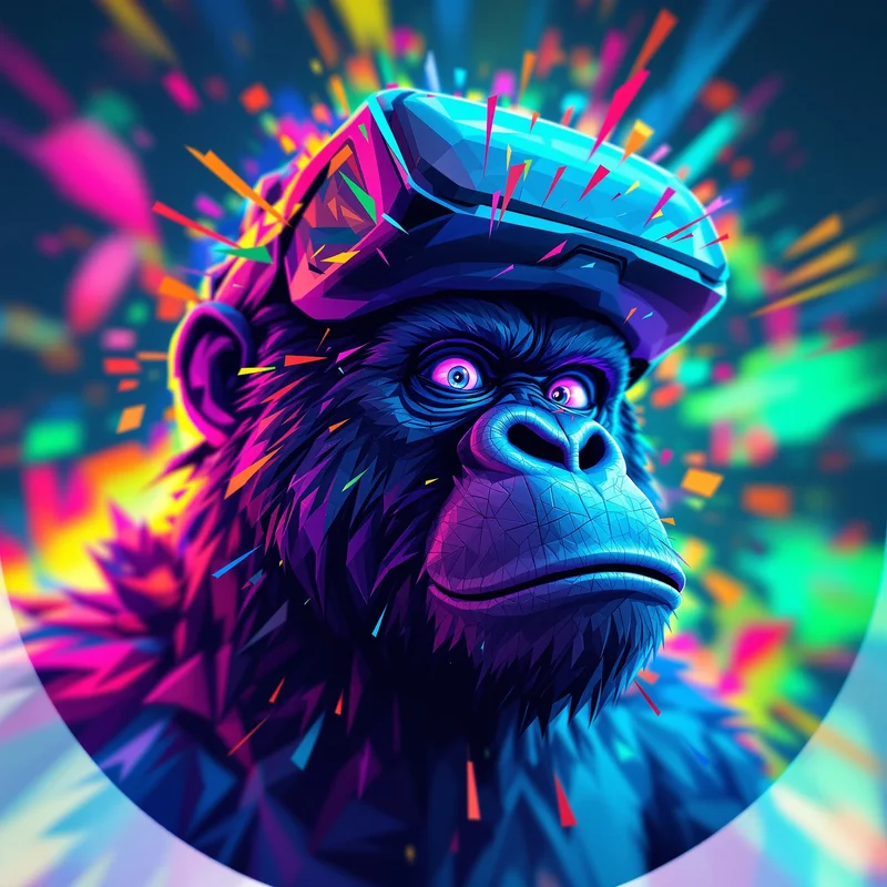 Gorilla Tag PFP icon with playful design and visibility