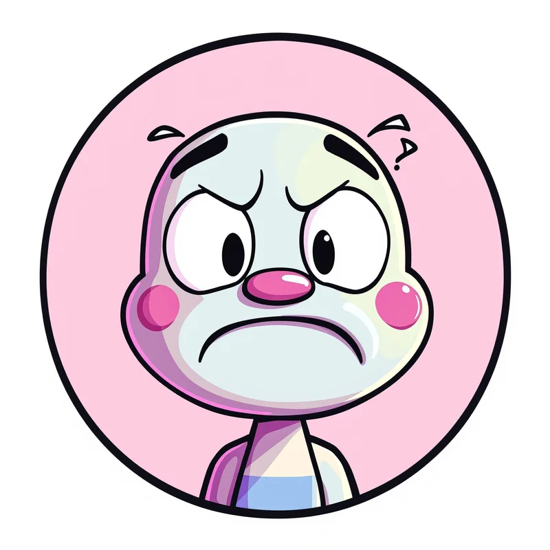 Gumball PFP with chaotic energy and bold composition
