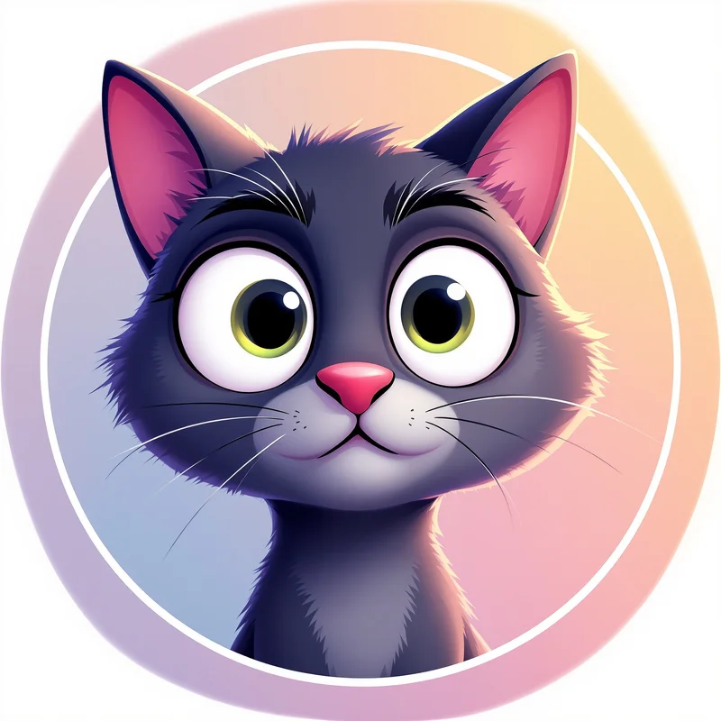 Gumball PFP with chaotic energy and bold composition