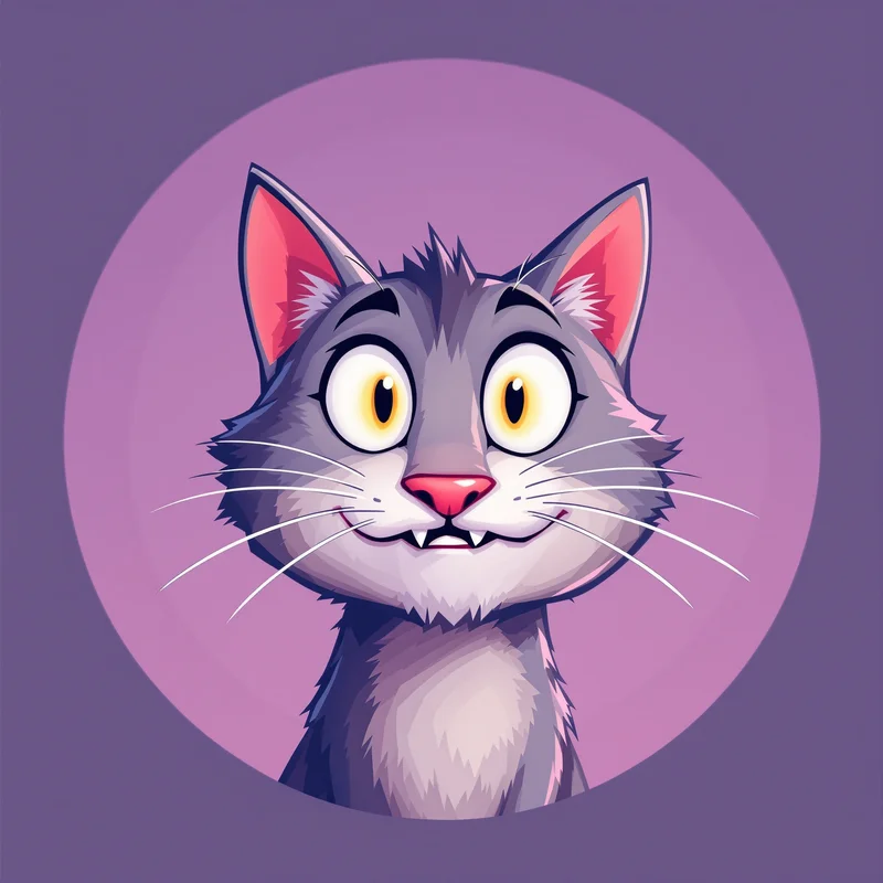 Gumball PFP with chaotic energy and bold composition