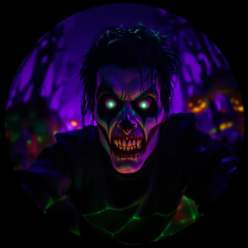 Halloween PFP avatar with spooky identity and dark presence