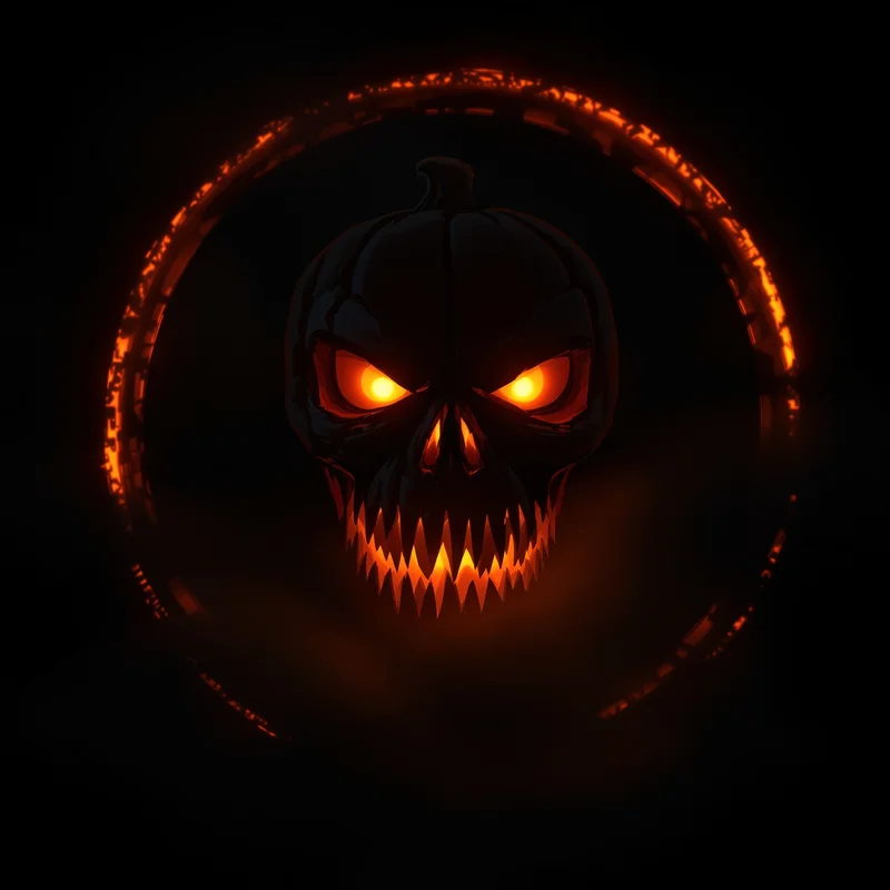 Halloween PFP avatar with spooky identity and dark presence