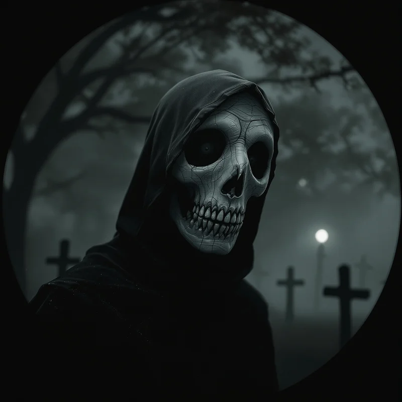 Halloween profile image optimized for visibility and recognition