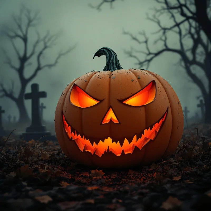 Halloween profile image optimized for visibility and recognition
