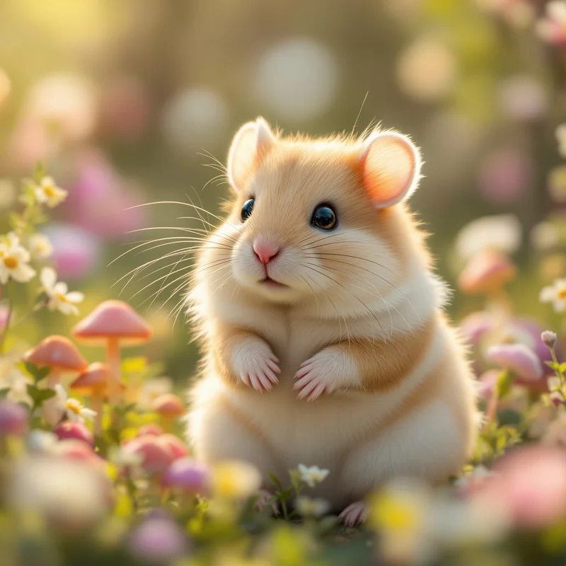 Cottagecore Hamster PFP.