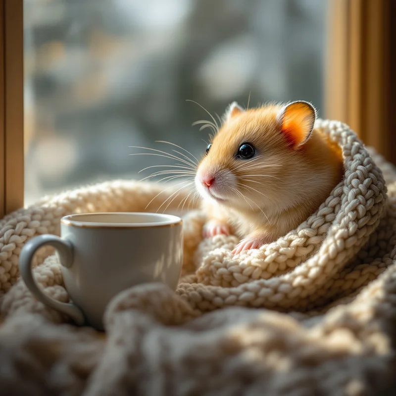 Cozy Hamster PFP.