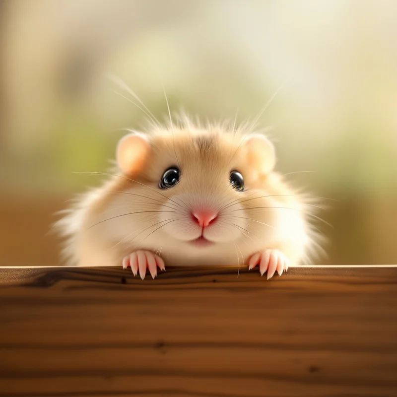 Curious Hamster PFP.