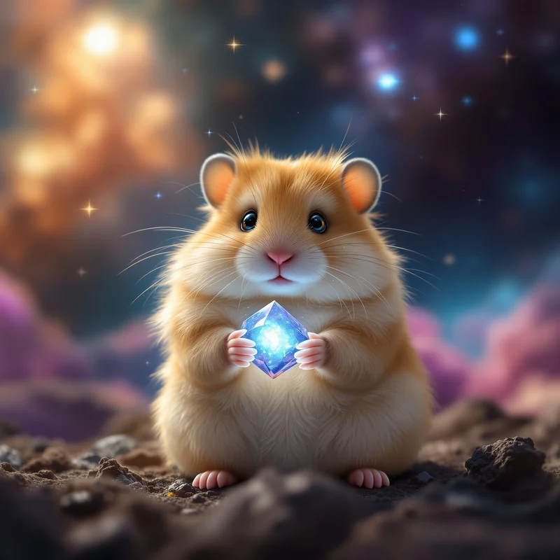 Galaxy Hamster PFP.