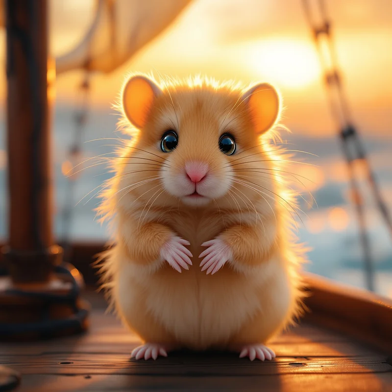Pirate Hamster PFP.