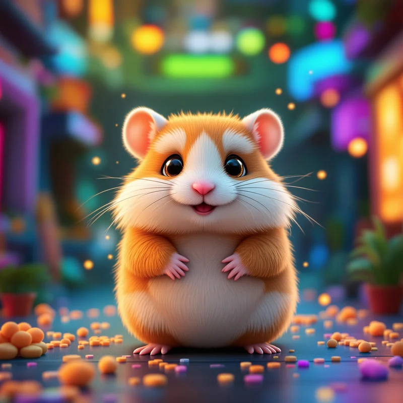 Pixel Hamster PFP.