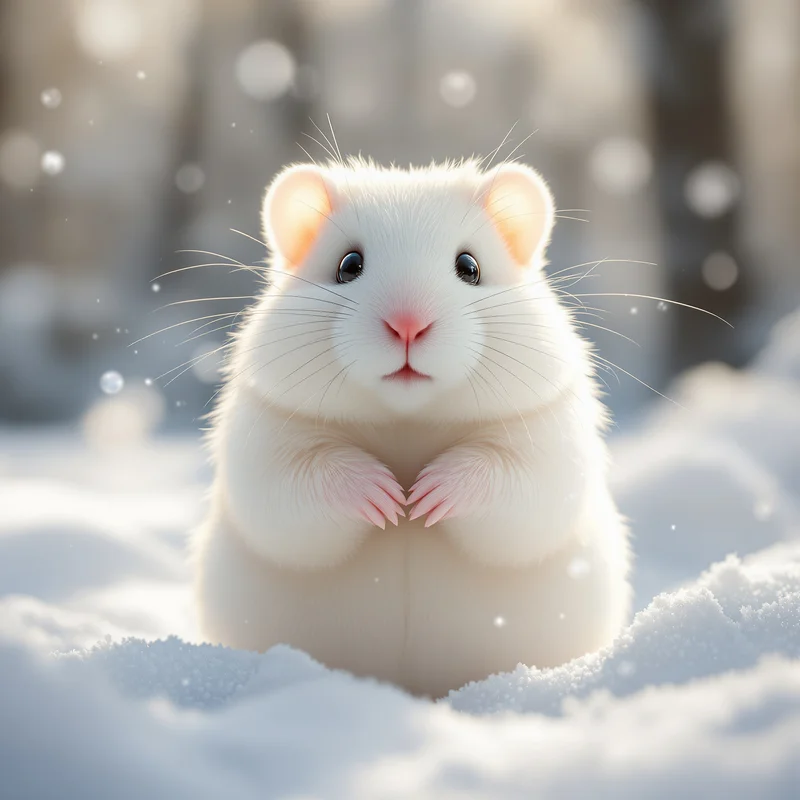 Winter Hamster PFP.