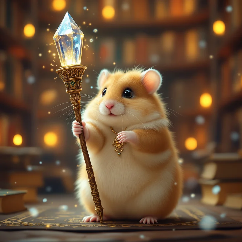 Wizard Hamster PFP.