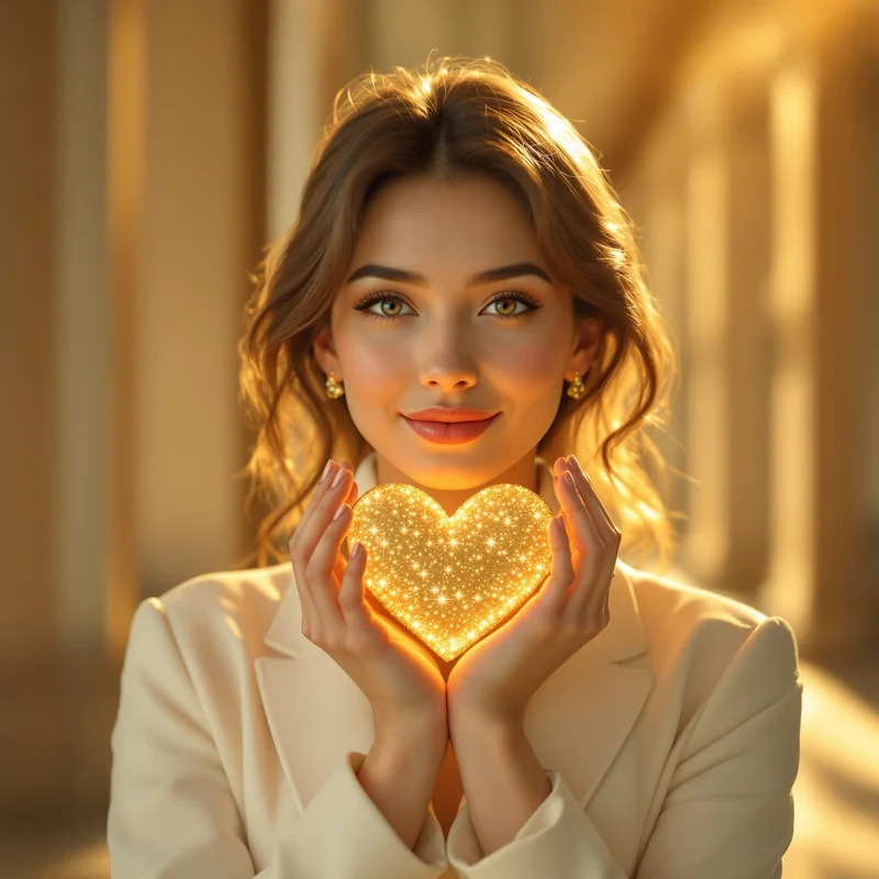 Golden Heart PFP.