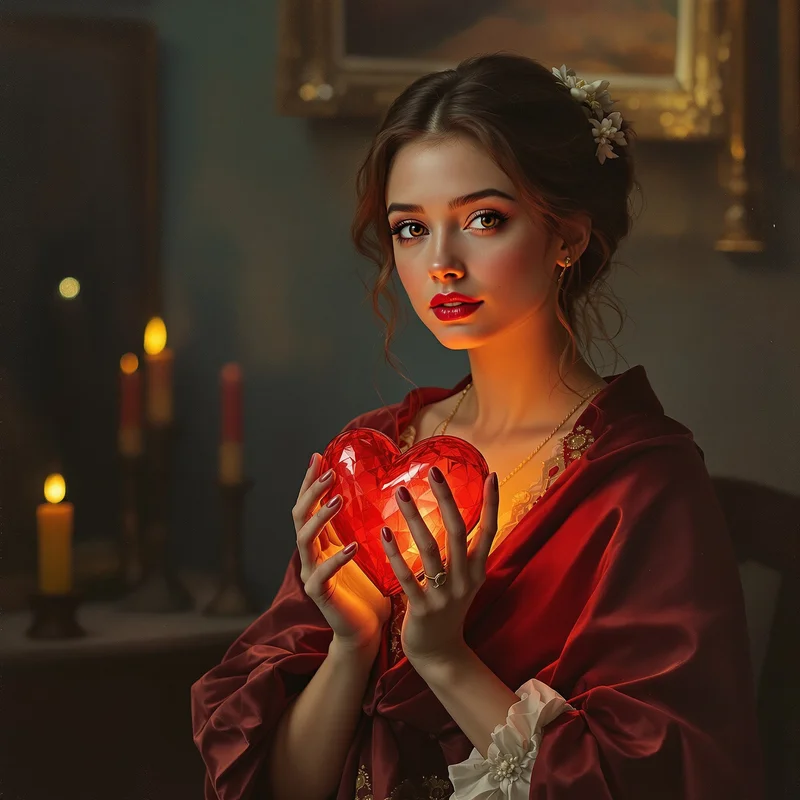 Oil Painting Heart PFP.